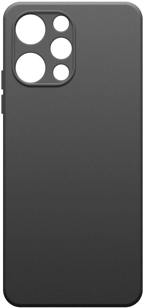 Silicone для Xiaomi Redmi 12 Black чехол df для xiaomi redmi 12 silicone black xicase 94