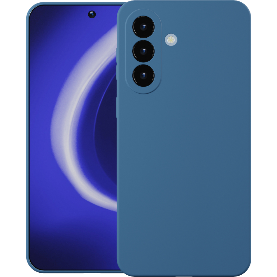 Клип-кейс Krutoff Silicone для Samsung Galaxy A27 5G Синий
