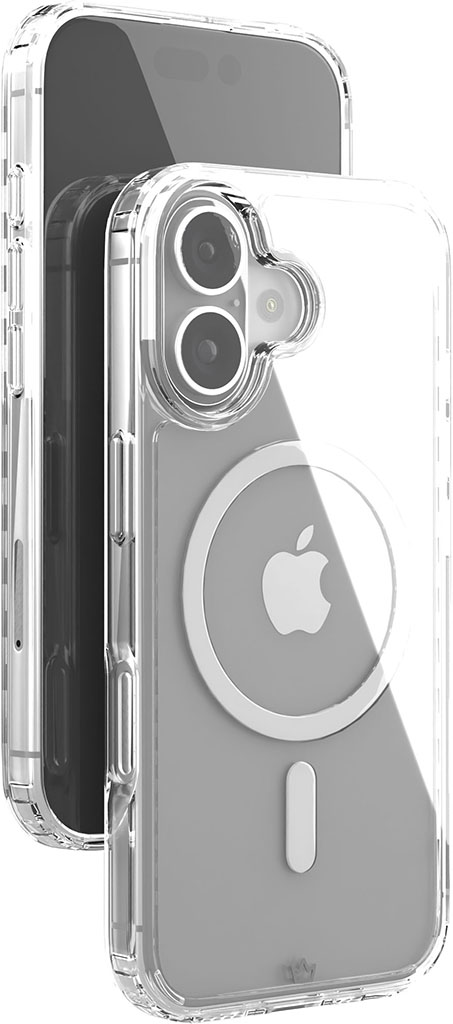 Клип-кейс VLP Air для Apple iPhone 16 с MagSafe Прозрачный