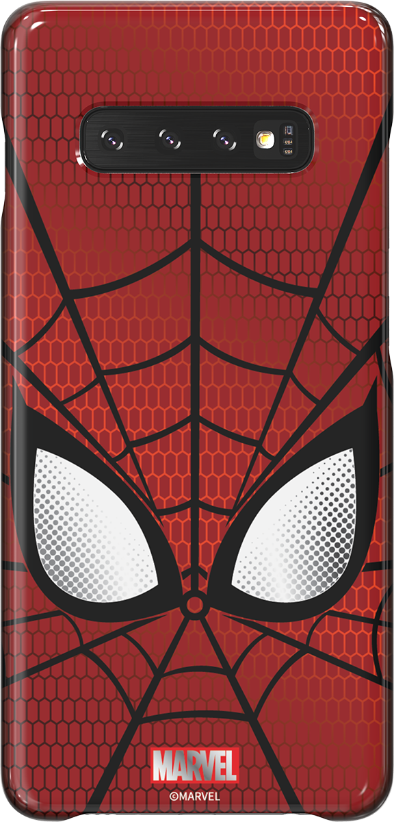 Чехол Samsung Galaxy Friends Marvel S10+ Человек-паук