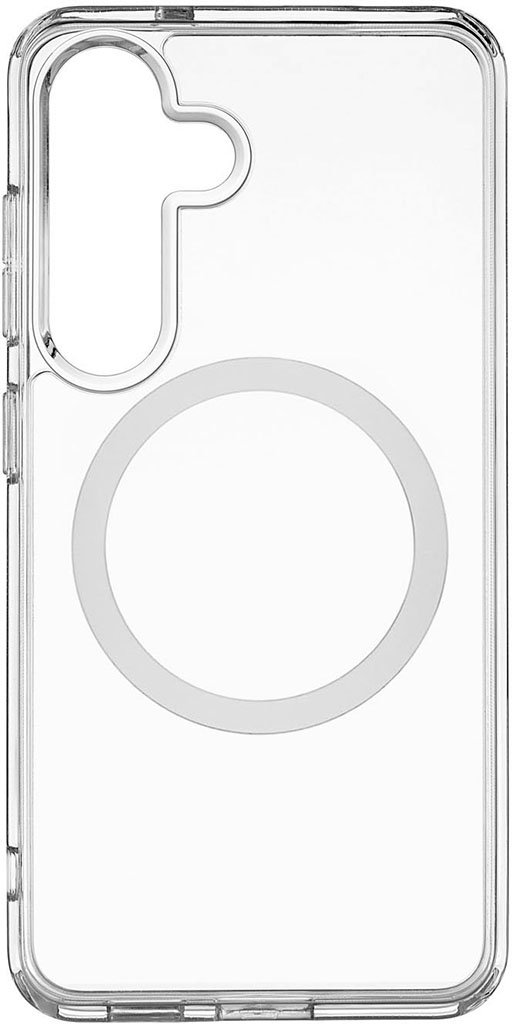 Клип-кейс uBear Real Mag для Samsung Galaxy S25 Прозрачный