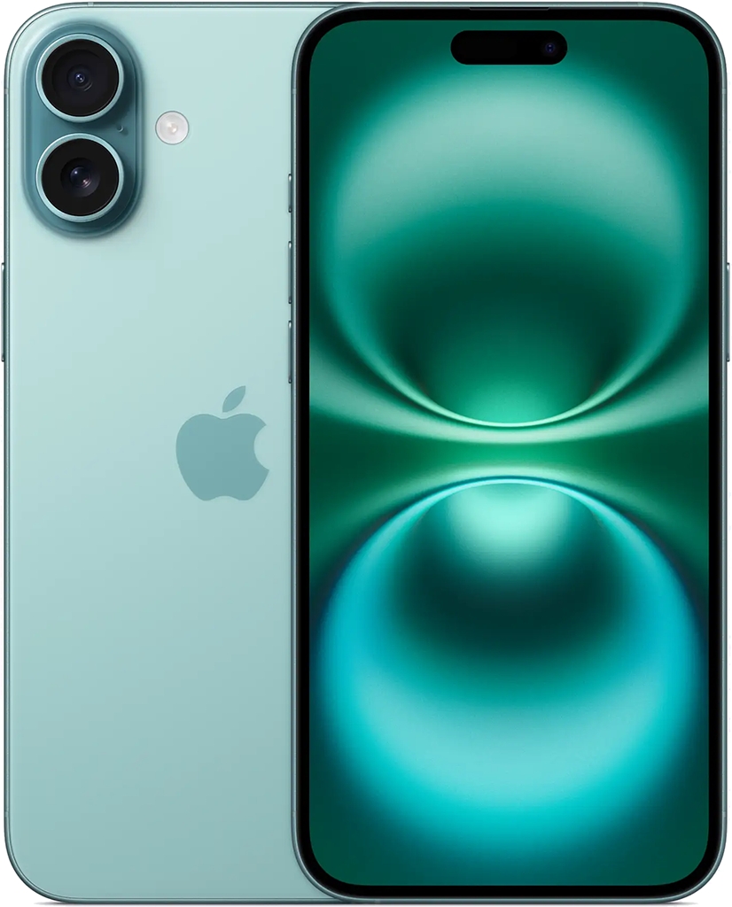 Смартфон Apple iPhone 16 Plus 128GB Teal (Nano+eSIM)