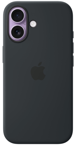 Клип-кейс Apple Silicone Case with MagSafe для Apple iPhone 17 Black 7990₽