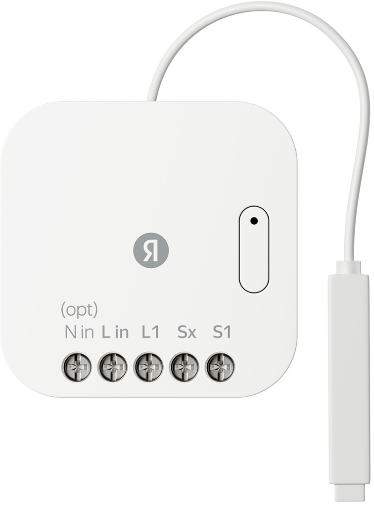 Умное реле Яндекс Zigbee одноканальное YNDX-00537 Белое