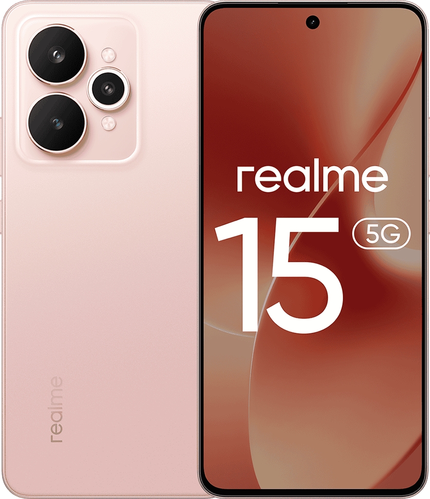 Смартфон realme 15 8/256 ГБ Розовый