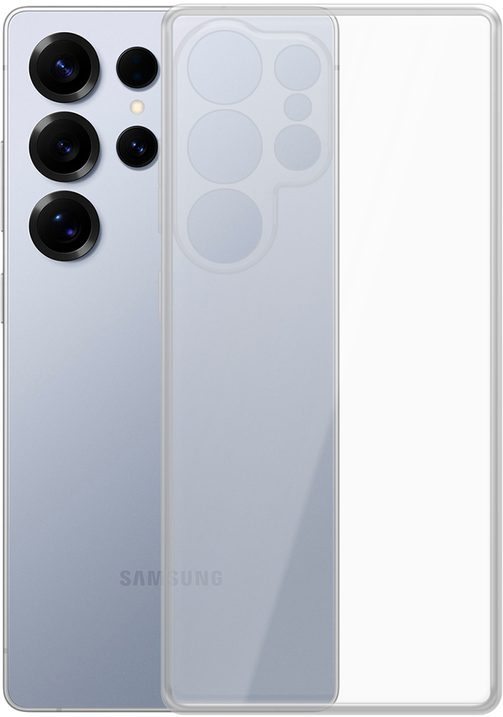 Клип-кейс Krutoff Clear Case для Samsung Galaxy S25 Ultra Прозрачный