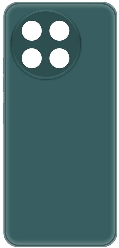 Клип-кейс Krutoff Silicone для TECNO Spark 30 Pro Зелёный