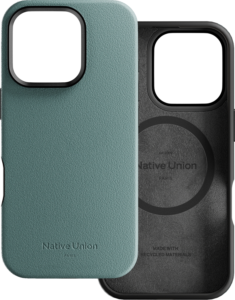 Клип-кейс Native Union Active для Apple iPhone 16 Pro Зелёный