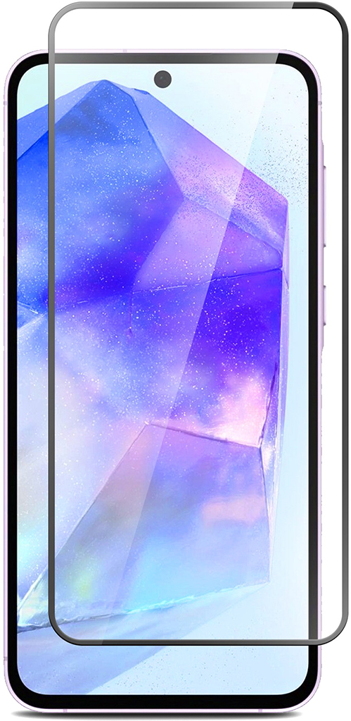 Защитное стекло и плёнка BoraSCO для Samsung Galaxy A35 Black