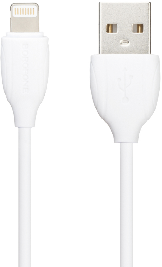 BX19 USB to Apple Lightning 1m White горящие скидки zetton usb to apple lightning 1m white