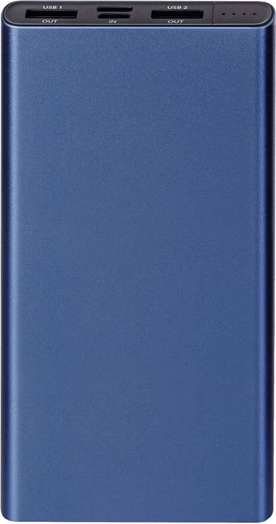BE-10003 10000mAh Blue внешний аккумулятор more choice pb33 10 10000 мач 2xusb 2 1 а черный