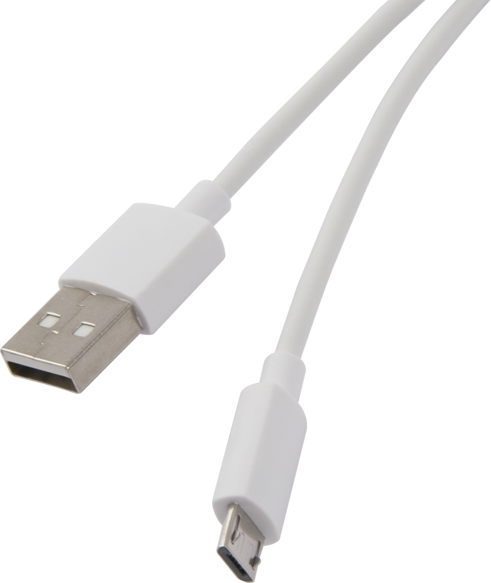 Simple Wisdom Kit TZCAMZJ-02 USB to microUSB 1.5m 2шт White кабель baseus simple wisdom kit tzcalzj 02 usb to apple lightning 1 5m 2шт white
