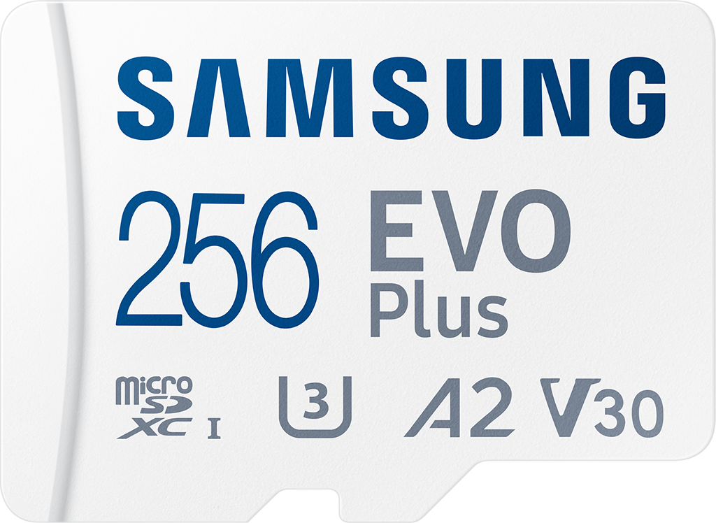 Карта памяти Samsung Evo Plus microSDXC A2 256GB с адаптером фото 2