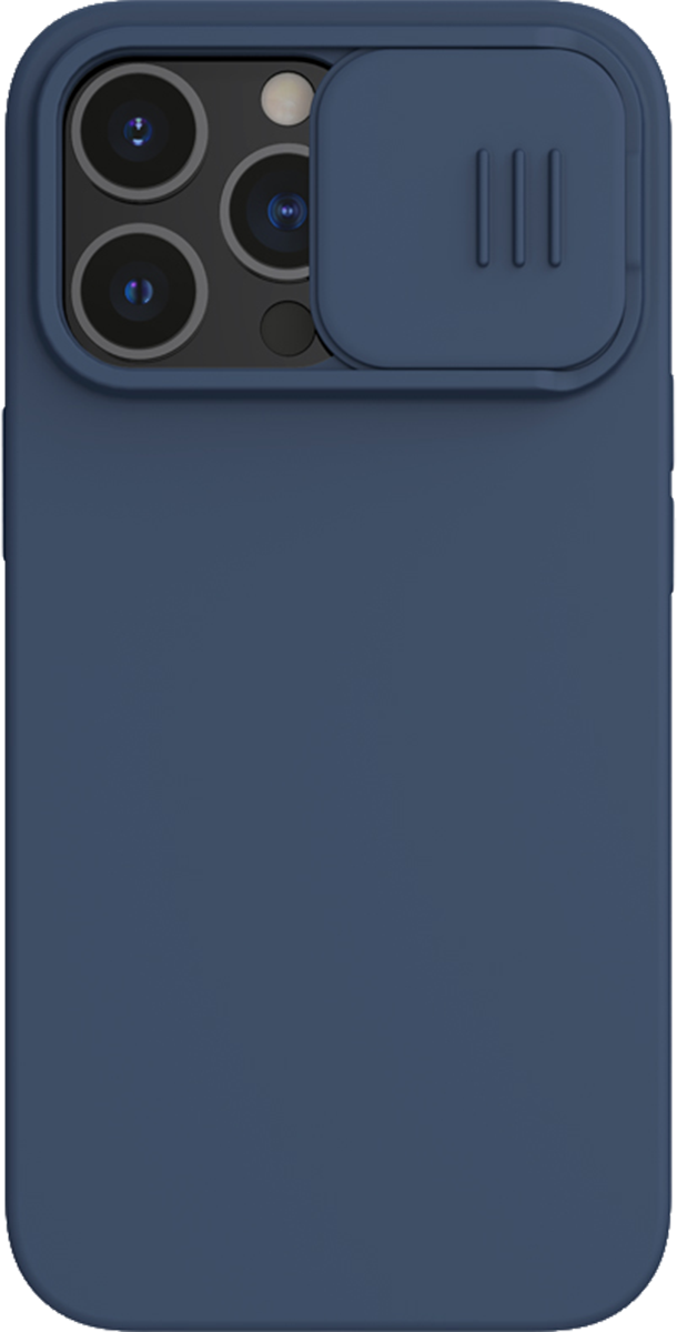 CamShield Silky для Apple iPhone 13 Pro Blue чехол nillkin camshield silky magnetic для apple iphone 13 black