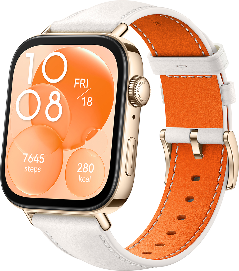 Умные часы Huawei Watch Fit 3 Leather White