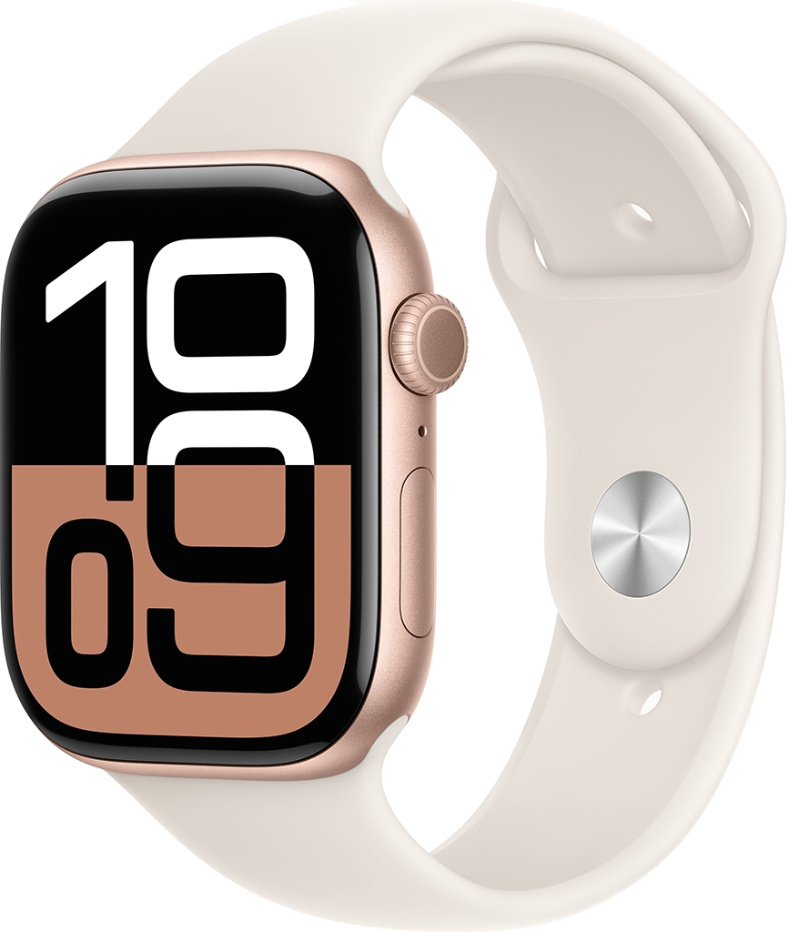 См.часыAppleS10 46mmS/M Rose