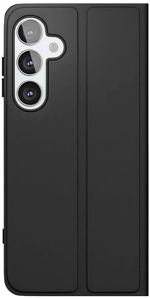 Чехол-книжка VLP  для Samsung Galaxy S24 FE Чёрный