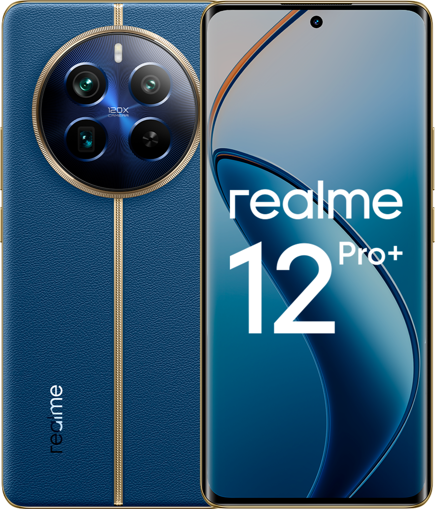 Смартфон realme 12 Pro+ 8/256GB Синий смартфон realme 10 pro 12 256gb black