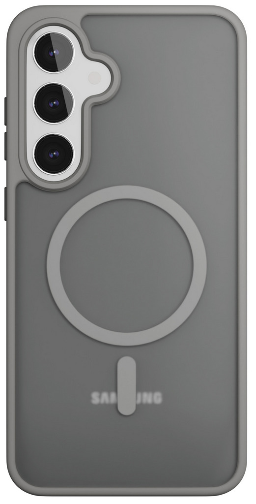 Клип-кейс VLP MoonMagSafe для Samsung Galaxy S24 FE Серый