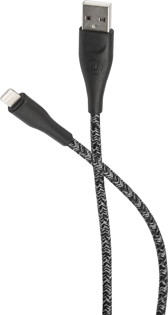 SJ394 USB to Apple Lightning 2m Black
