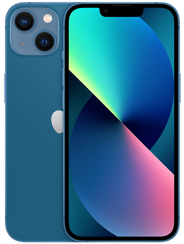iPhone 13 128 ГБ MLPK3HN/A Синий (nanoSIM+eSIM, без RuStore)