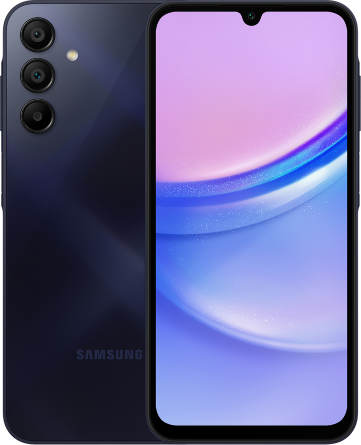 Смартфон Samsung Galaxy A15 8/256GB Black Blue