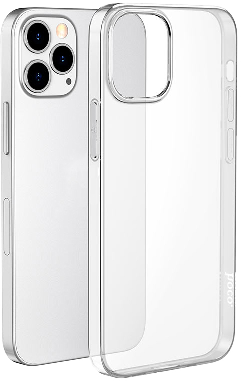 для Apple iPhone 12 Pro Max Transparent чехол brosco для apple iphone 12 12 pro tpu transparent ip12 12pro tpu transparent