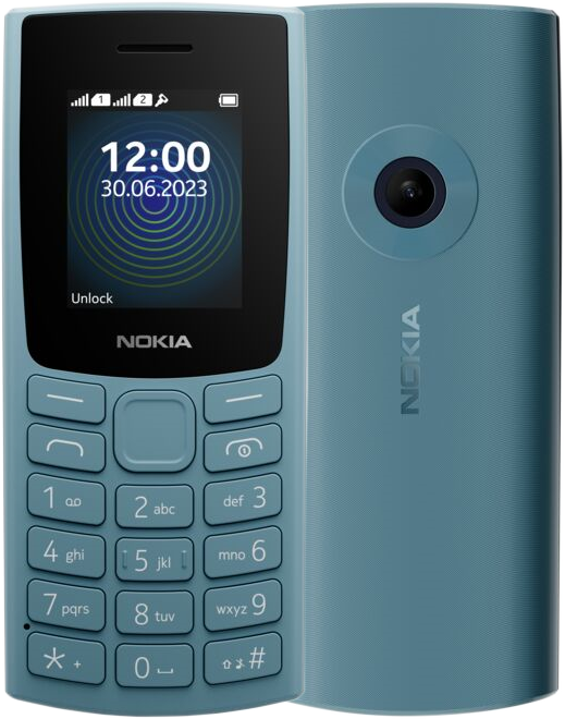 Кнопочный телефон Nokia 110 TA-1567 Dual SIM EAC Blue