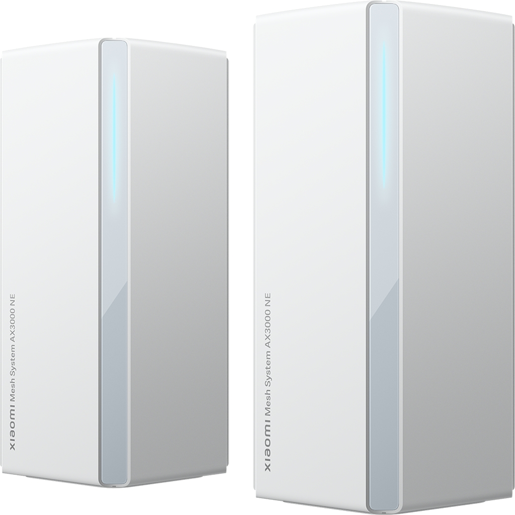 Роутер Xiaomi Mesh System AX3000 NE Wi-Fi (2 шт.) White