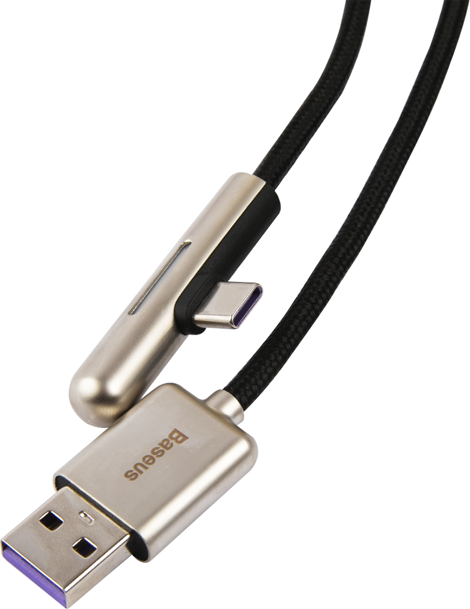 Горящие скидки Baseus Iridescent Lamp Mobile Game CAT7C-C01 USB to USB-C 2m White