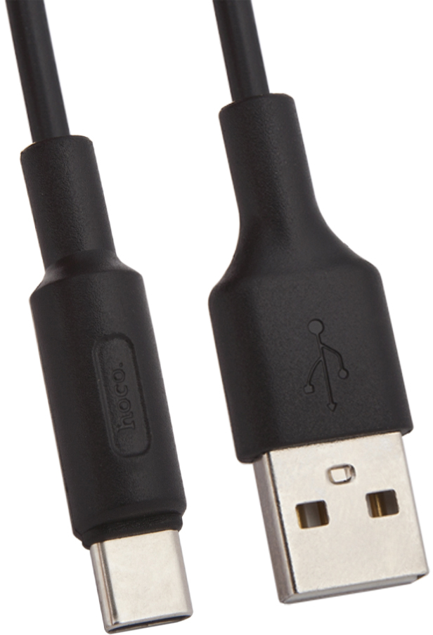 Кабель Hoco X25 USB to USB-C 1m Black