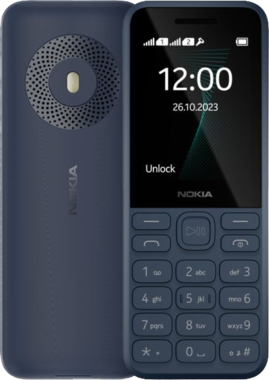 Кнопочный телефон Nokia 130 Dual SIM TA-1576 Dark Blue
