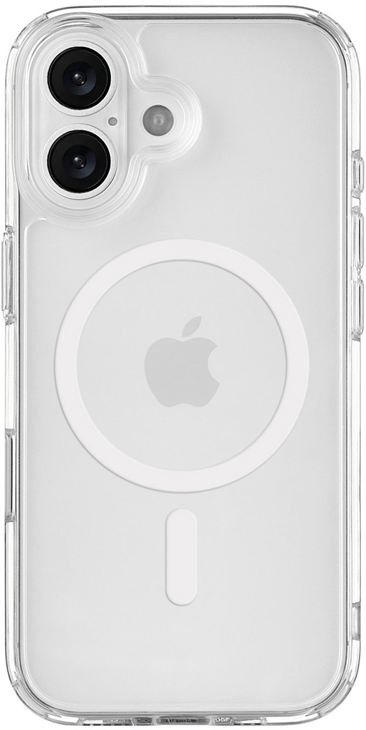 Клип-кейс uBear Real Mag для Apple iPhone 17 Прозрачный