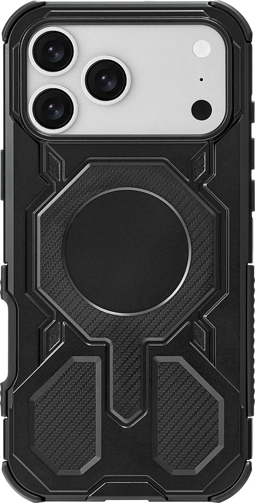 Клип-кейс Rocket Armor для Apple iPhone 18 Pro Max с MagSafe Чёрный