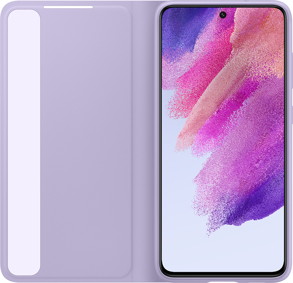 Чехол Samsung Smart Clear View Cover S21 FE Lavender фото 3