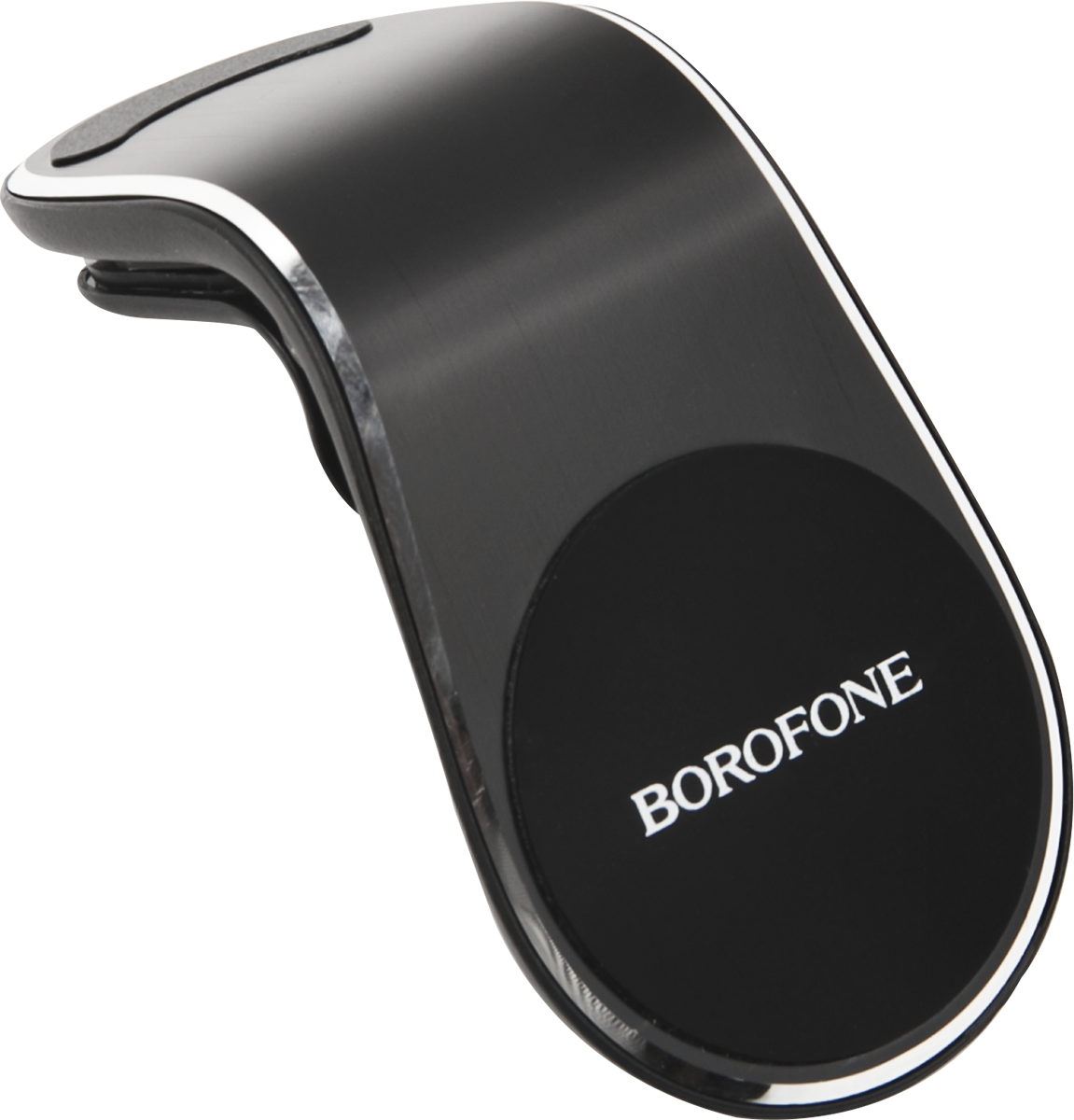 BH10 Black магнитный автомобильный держатель borofone bh10 воздуховод серебро