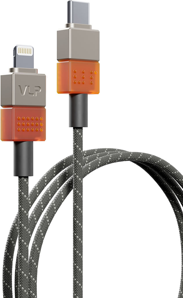 Кабель VLP Neo USB-C Apple Lightning 15 м Серый 2590₽