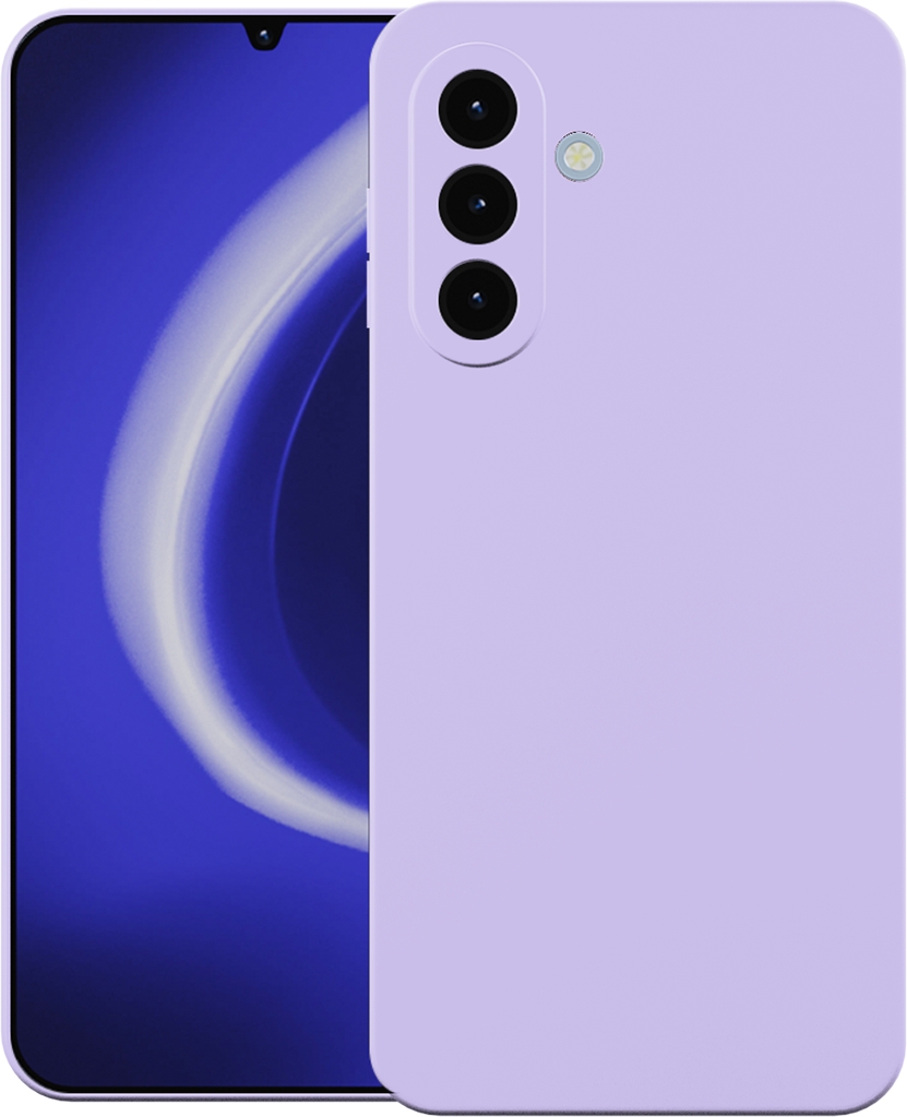 Клип-кейс Krutoff Silicone Case для Samsung Galaxy A17 Фиолетовый 590₽