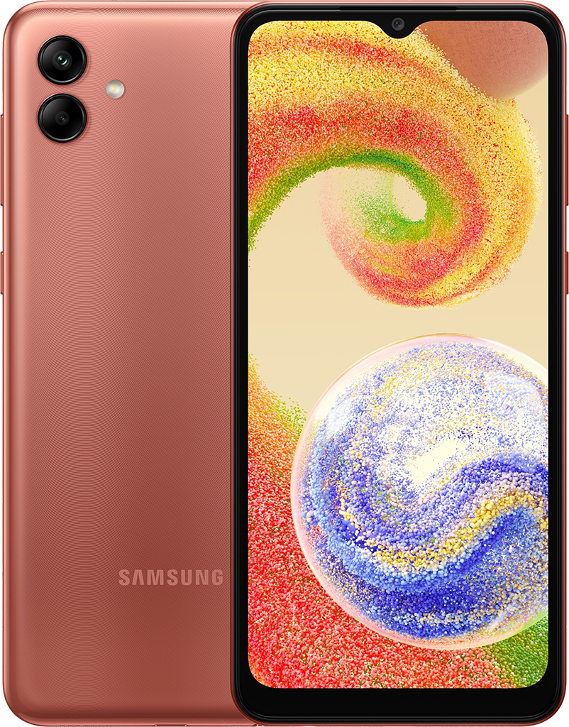 Galaxy A04 4/64GB Copper смартфон samsung galaxy a04 4 64gb copper