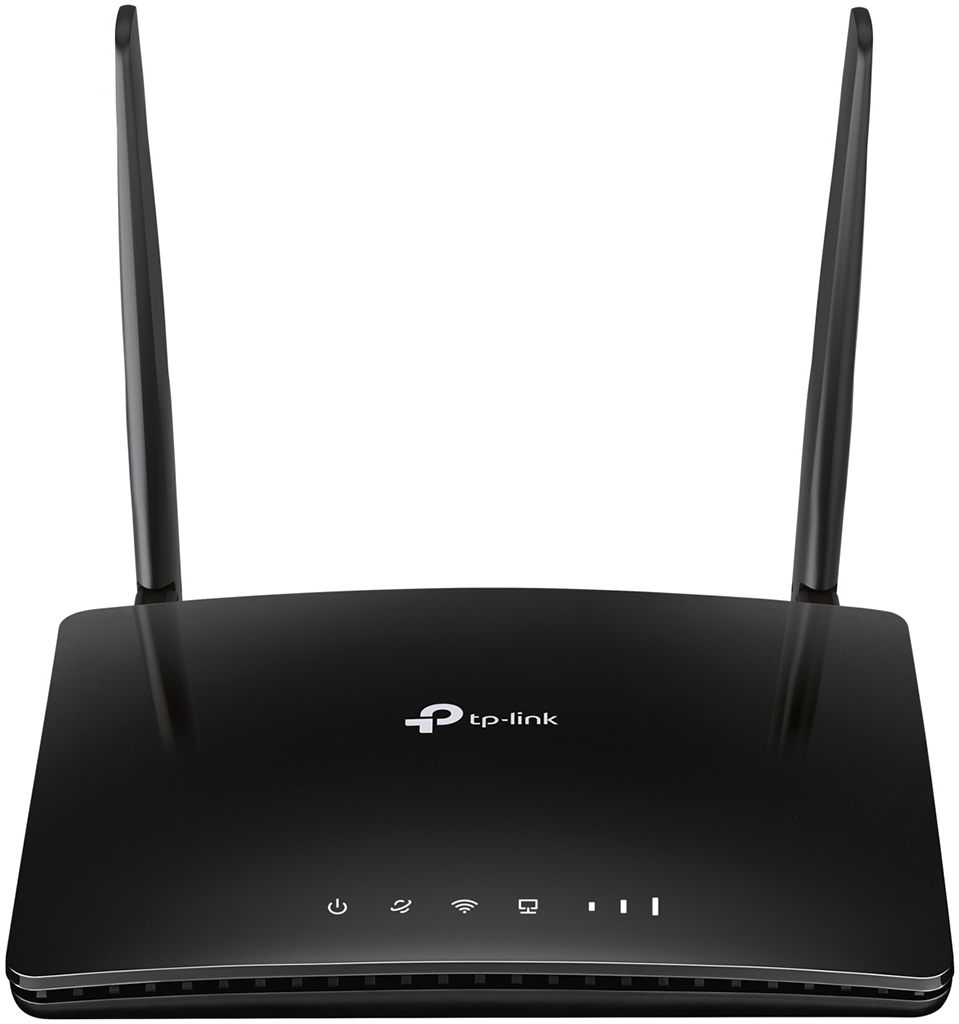 4G/Wi-Fi-роутер TP-Link TL-MR6400 Black wi fi роутер tp link n300 4g lte tl mr100