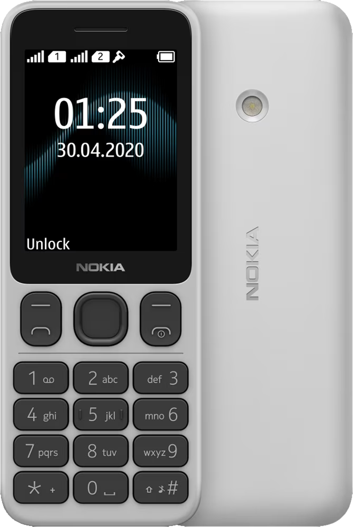 Кнопочный телефон Nokia 125 Dual SIM TA-1253 White