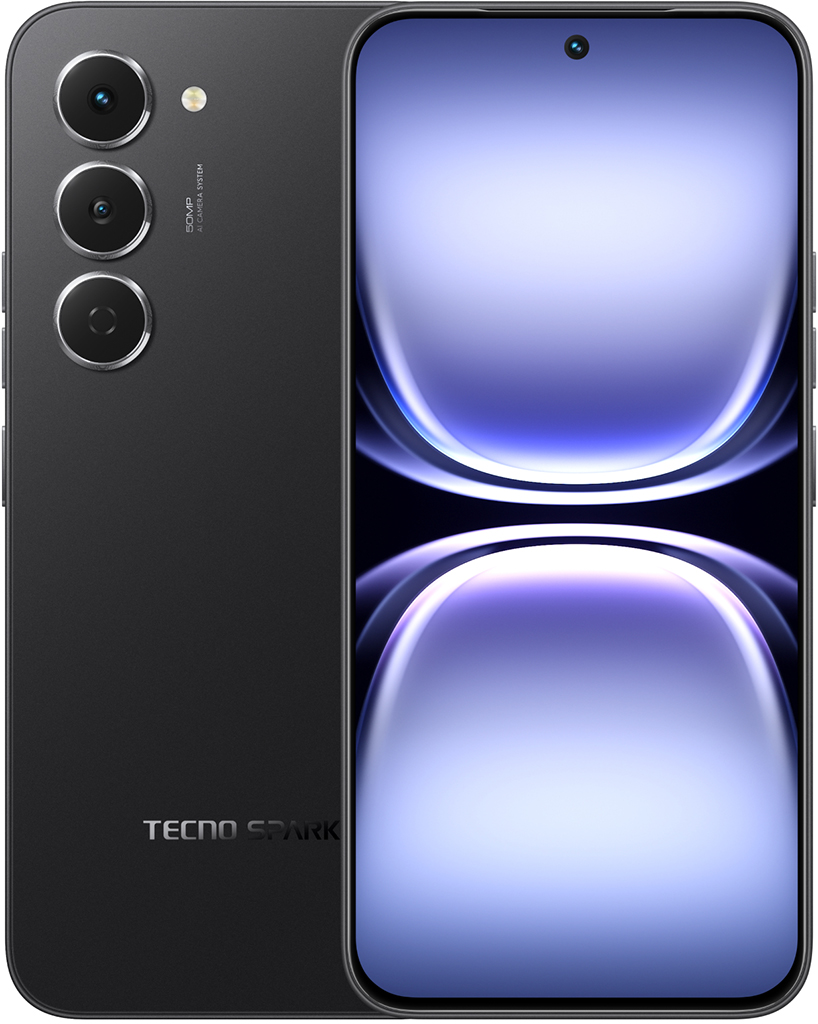Смартфон TECNO Spark 40 Pro 8/128 ГБ  «Чернильный чёрный»