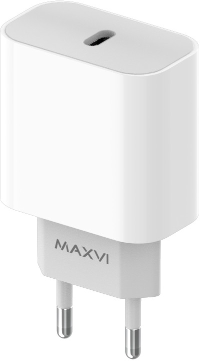 Зарядное устройство Maxvi CHL-601PD USB-C White