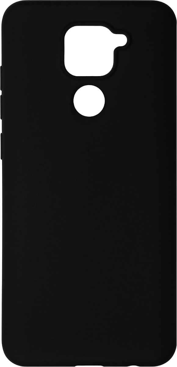 для Xiaomi Redmi Note 9 Black полупрозрачный дизайнерский силиконовый чехол для редми 9 xiaomi redmi 9 енот в рубашке