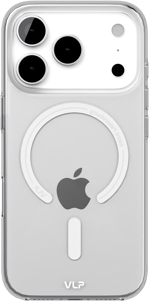 Клип-кейс VLP Puroс MagSafe для Apple iPhone 17 Pro Прозрачный