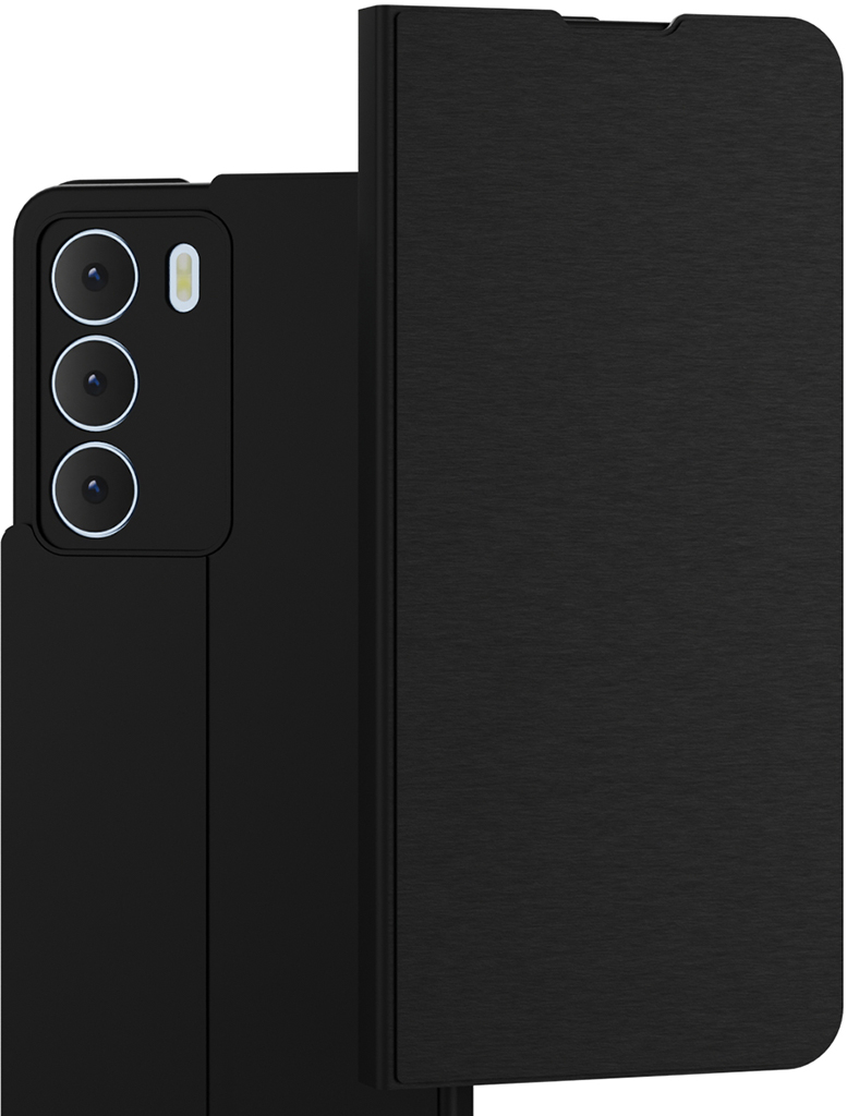Чехол-книжка Krutoff Magnet для realme C71 Чёрный
