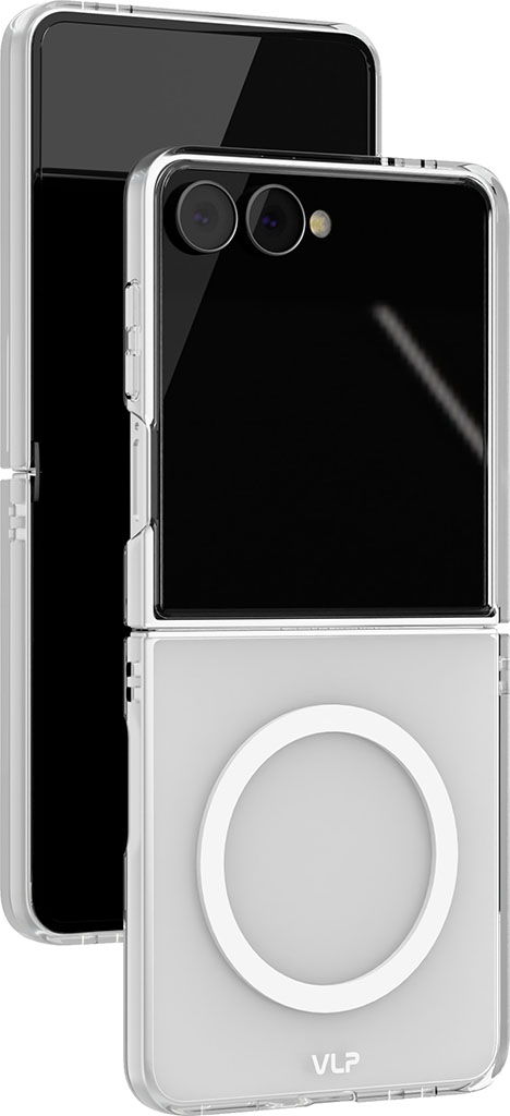 Клип-кейс VLP Puro Case с MagSafe для Samsung Galaxy Z Флип8 Прозрачный