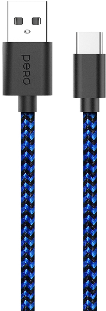 Кабель Pero DC-04 USB to USB-C 1m Blue 490₽