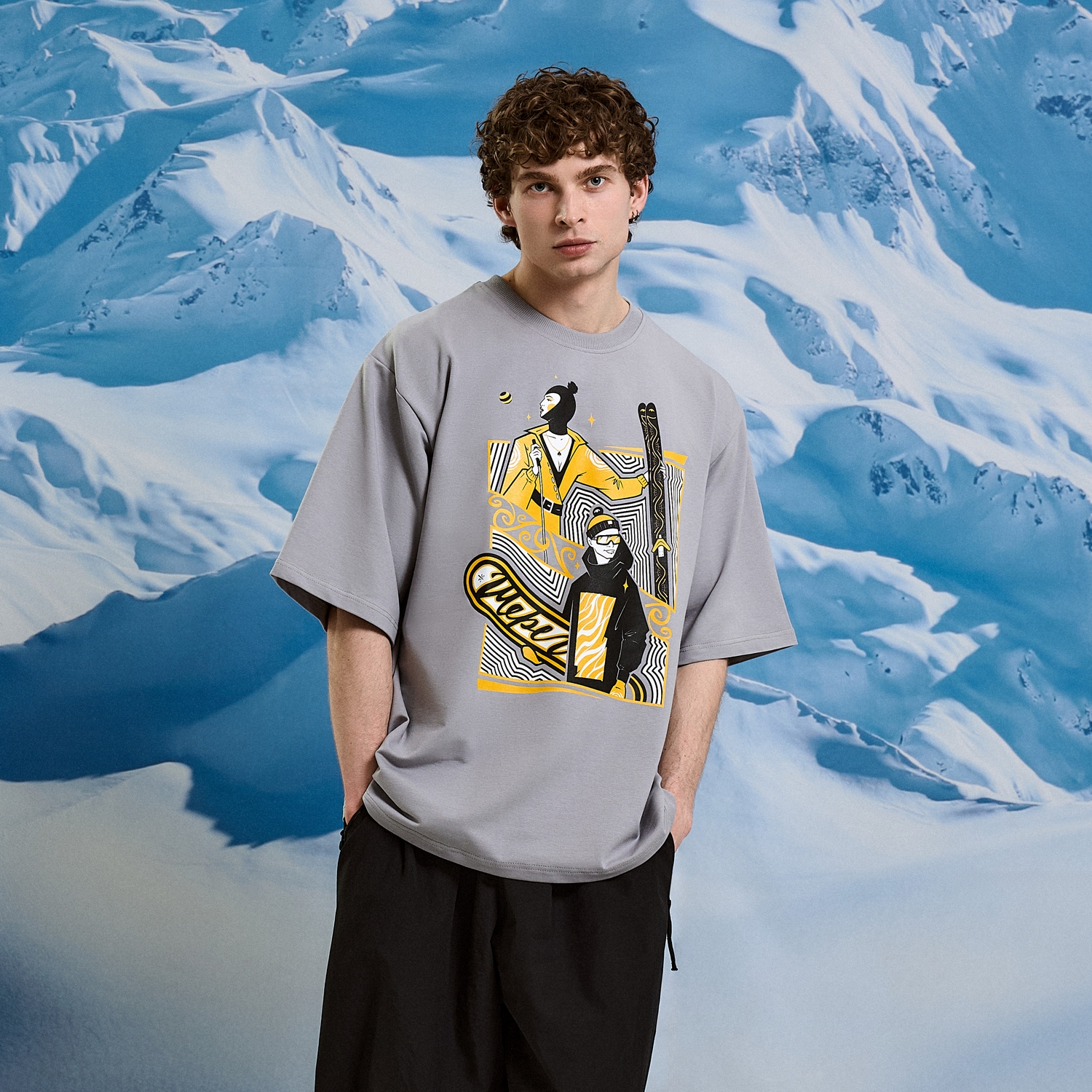 Футболка MySiberia «Моя Сибирь» XL Серая