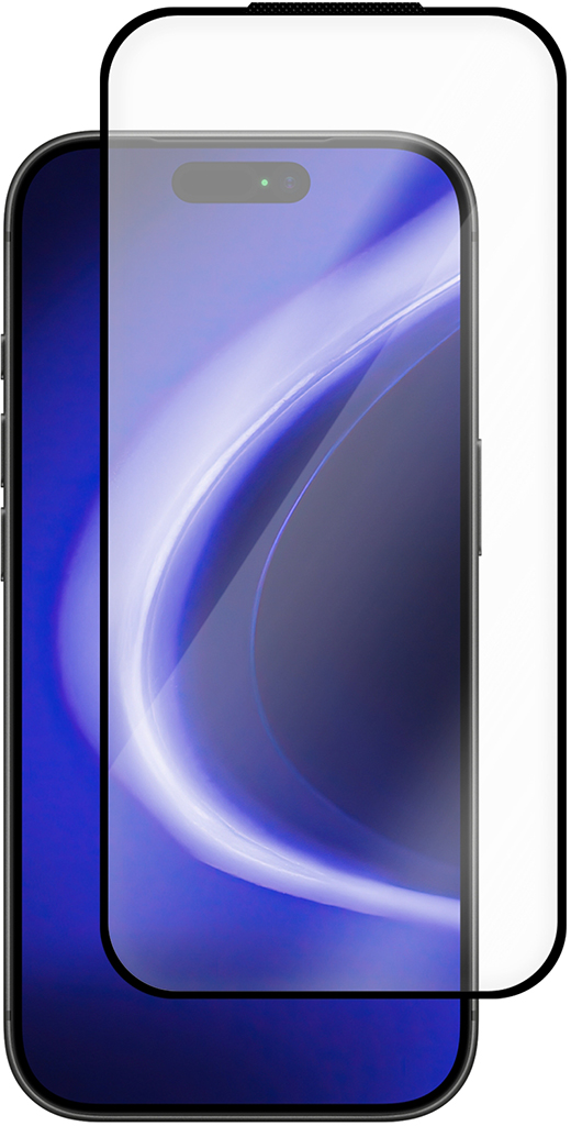 Защитное стекло Krutoff Premium для Apple iPhone 17 Pro Чёрное 490₽